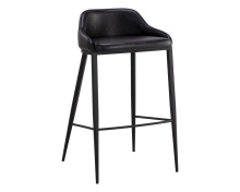 Sunpan 110448 - Astra Barstool - Nightfall Black